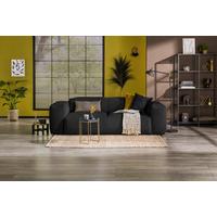 3-sitzer-sofa Hannah B: 247 Cm Anthrazit - Anthrazit/Schwarz, Design, Textil (247/75/104cm) - MID.YOU
