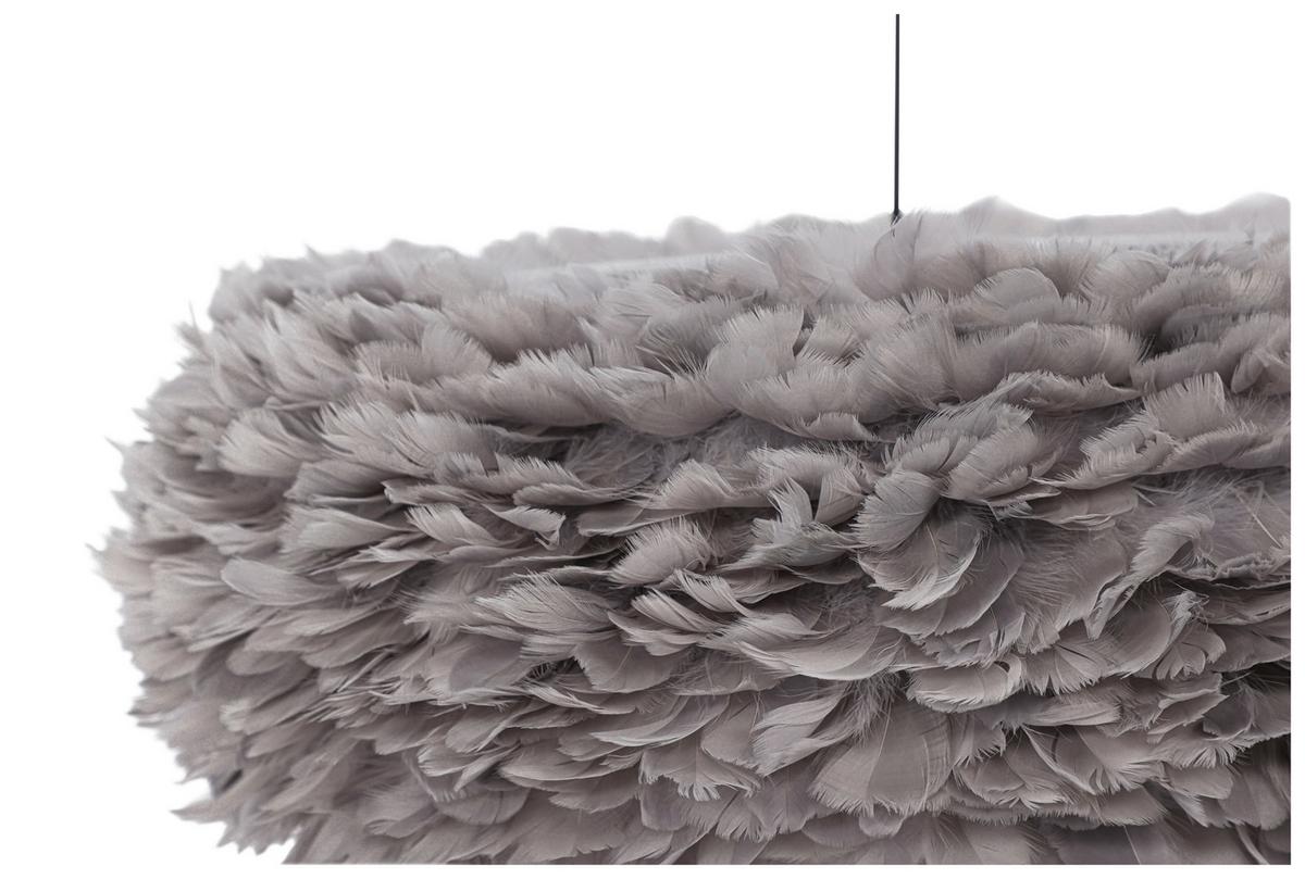 Hängeleuchte Nicola - Grau, Basics, Kunststoff (75/36/75cm) - P & B