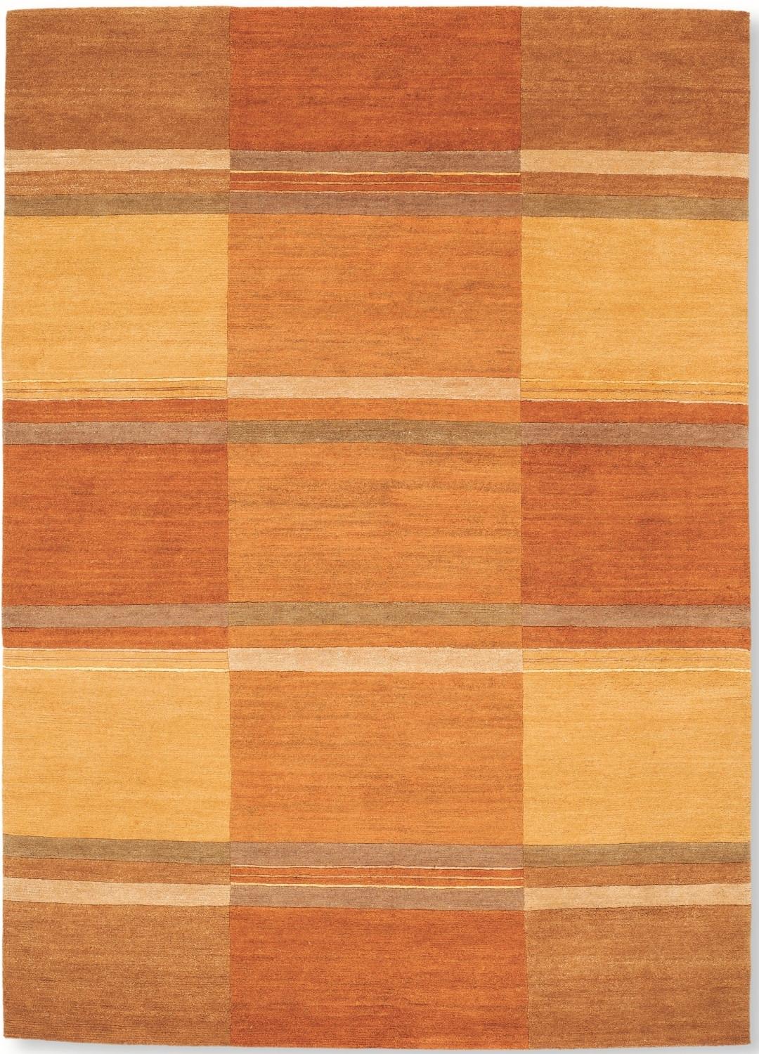 WOLLTEPPICH SENSATION SILK SOYA - Kupferfarben, Basics, Textil (170/200cm) - Cazaris