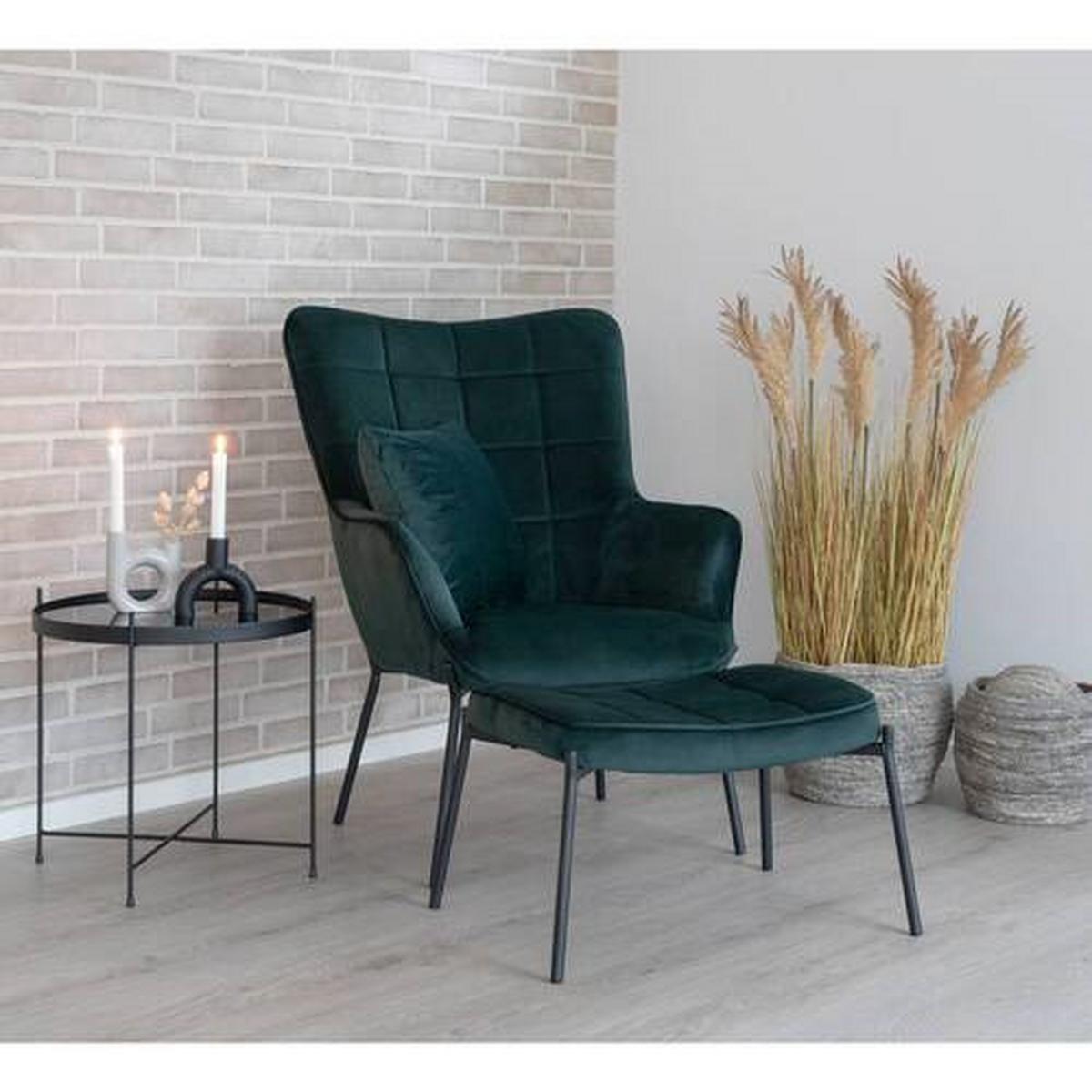 Kunstpflanze Hellbraun Schwarz H: 110 cm - Hellbraun/Schwarz, Basics, Kunststoff (110cm)