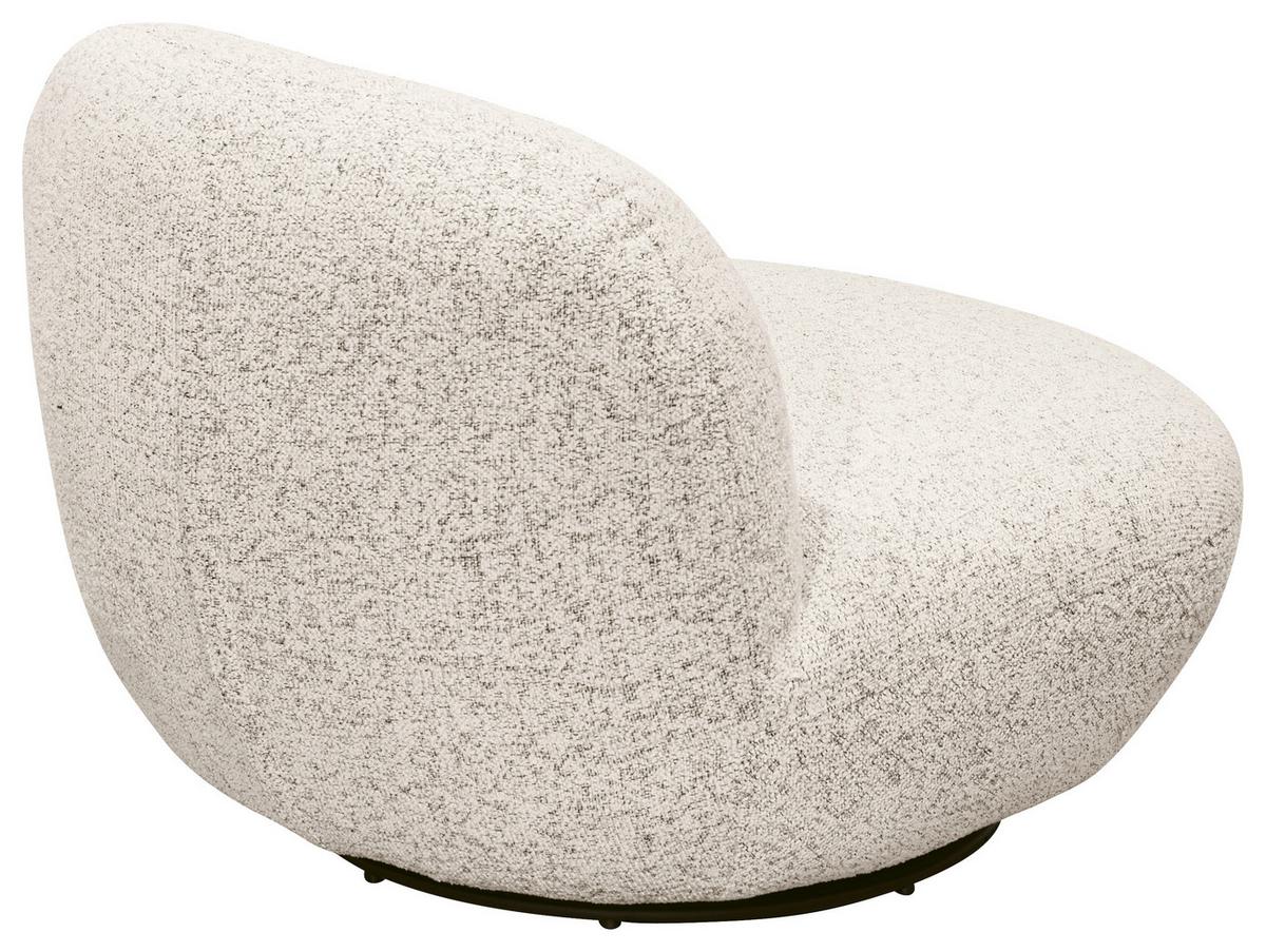 Sessel Chris Beige B: 85 cm - Beige/Schwarz, MODERN, Textil (85/70/99cm) - MID.YOU