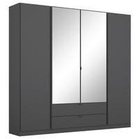 DREHTÜRENSCHRANK Style-Up Grau B: 181cm - Grau, MODERN, Holzwerkstoff (181/197/54cm) - Rauch Möbel