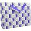 Geschenktasche Karo S - Blau/Schwarz, Basics, Karton (25/20/8cm) Geschenktasche Karo S - Blau/Schwarz, Basics, Karton (25/20/8cm)