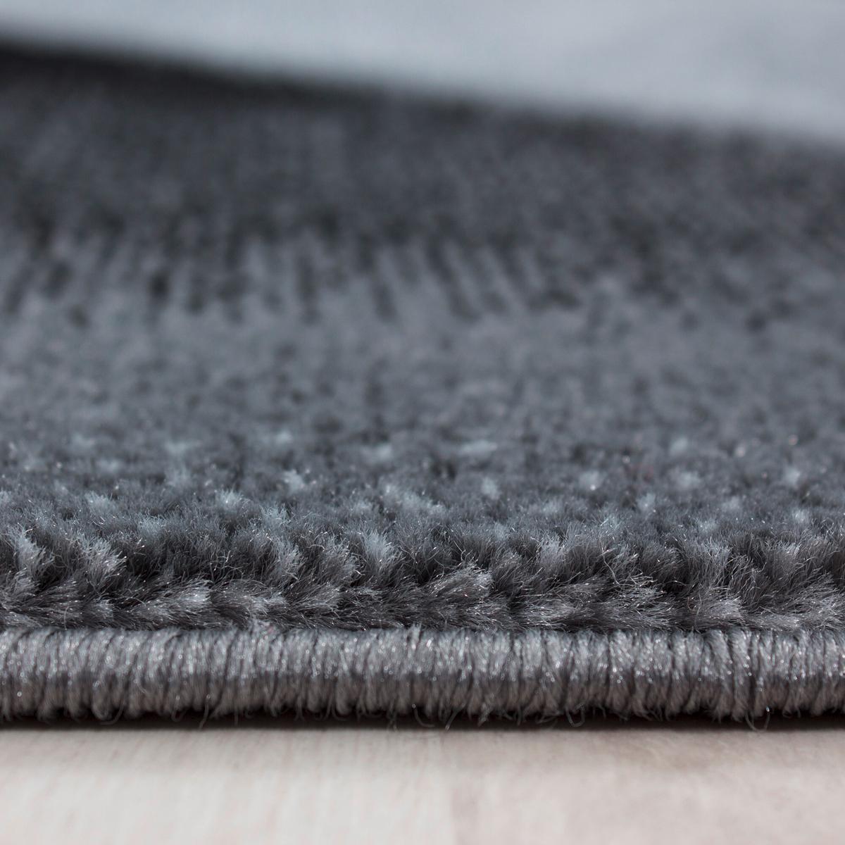 Flachwebteppich Parma - Schwarz, Design, Textil (240/340cm) - Novel
