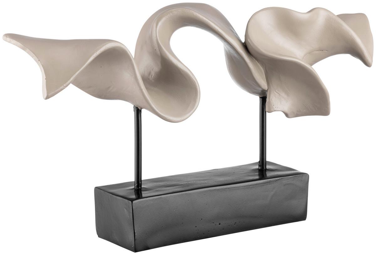 Skulptur Justine - Schwarz/Braun, KONVENTIONELL, Kunststoff (32/8,5/18cm) - Luca Bessoni