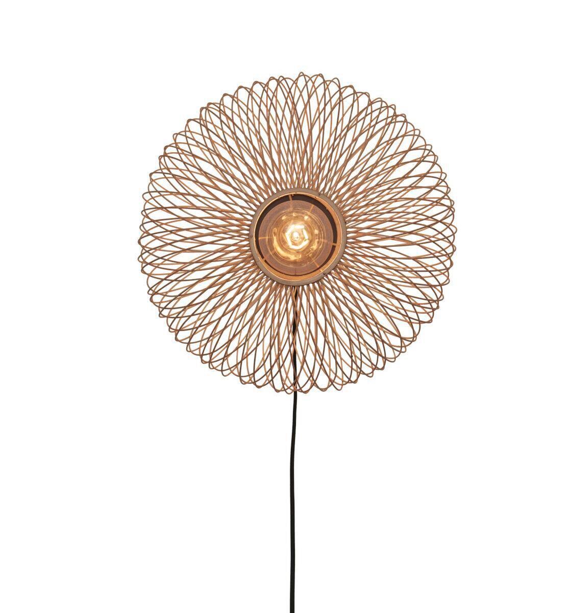 Wandleuchte Cango/W/4020/N - Naturfarben, Trend (20/40cm) - Good & Mojo