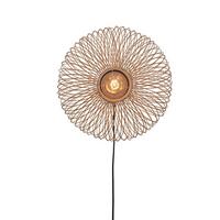 Wandleuchte Cango/W/4020/N - Naturfarben, Trend (20/40cm) - Good & Mojo