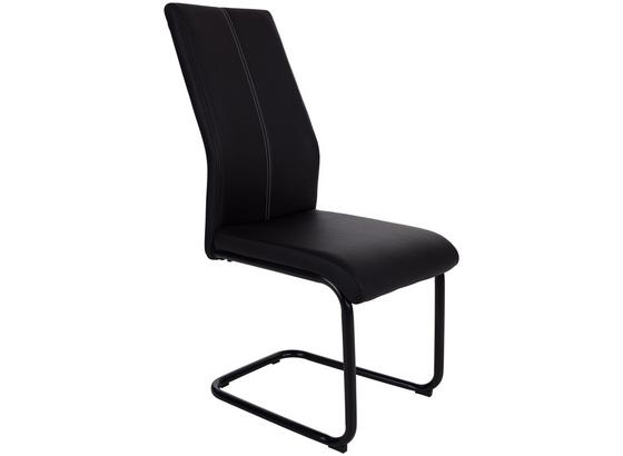Schwingstuhl Daisy *ph* - Schwarz, MODERN, Textil/Metall (43/98/58cm) Schwingstuhl Daisy *ph* - Schwarz, MODERN, Textil/Metall (43/98/58cm)