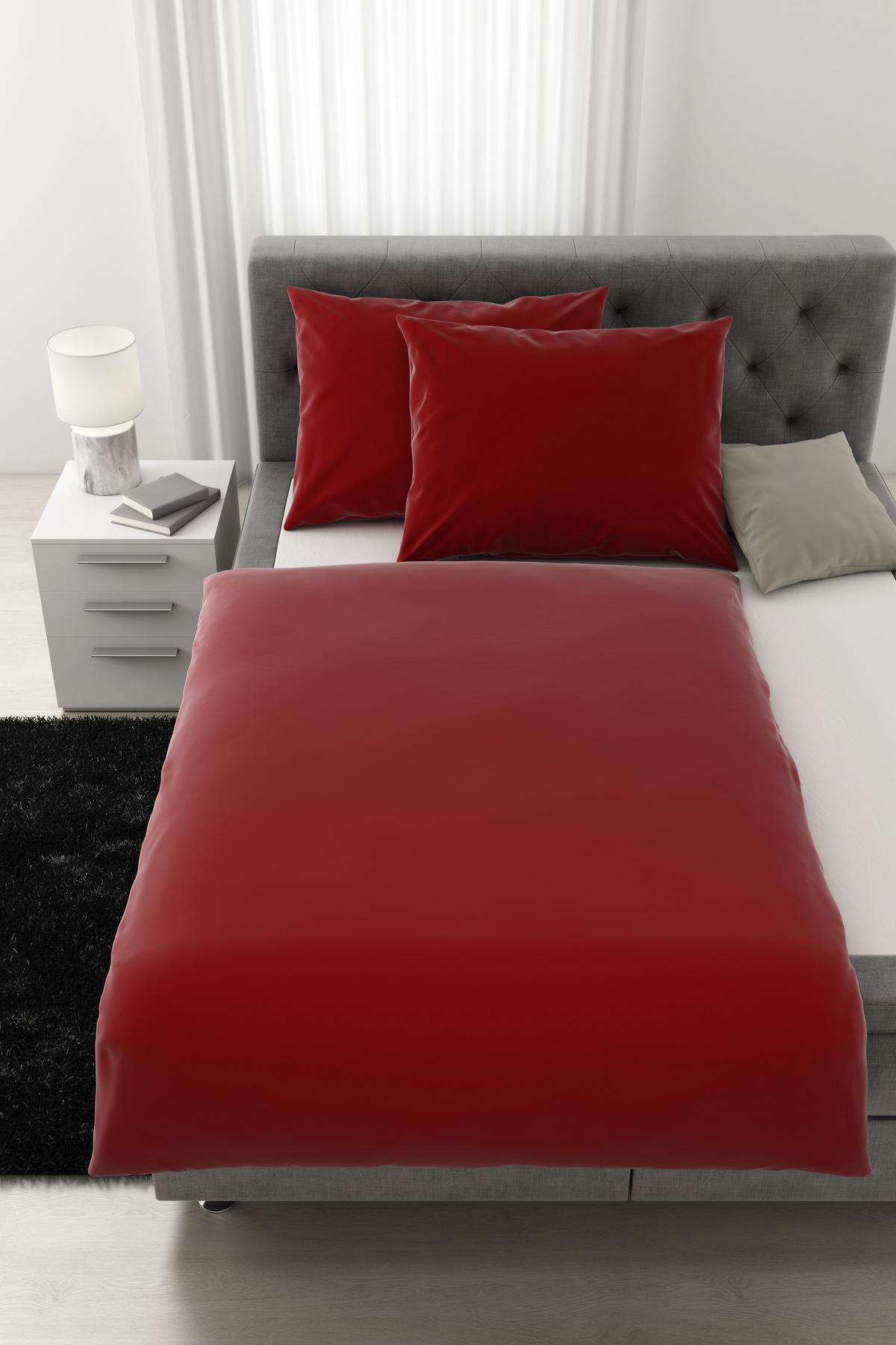 POVLEČENÍ Alex Uni XXL, 200/220cm - terracotta, Moderní, textil (200/220cm) - Premium Living