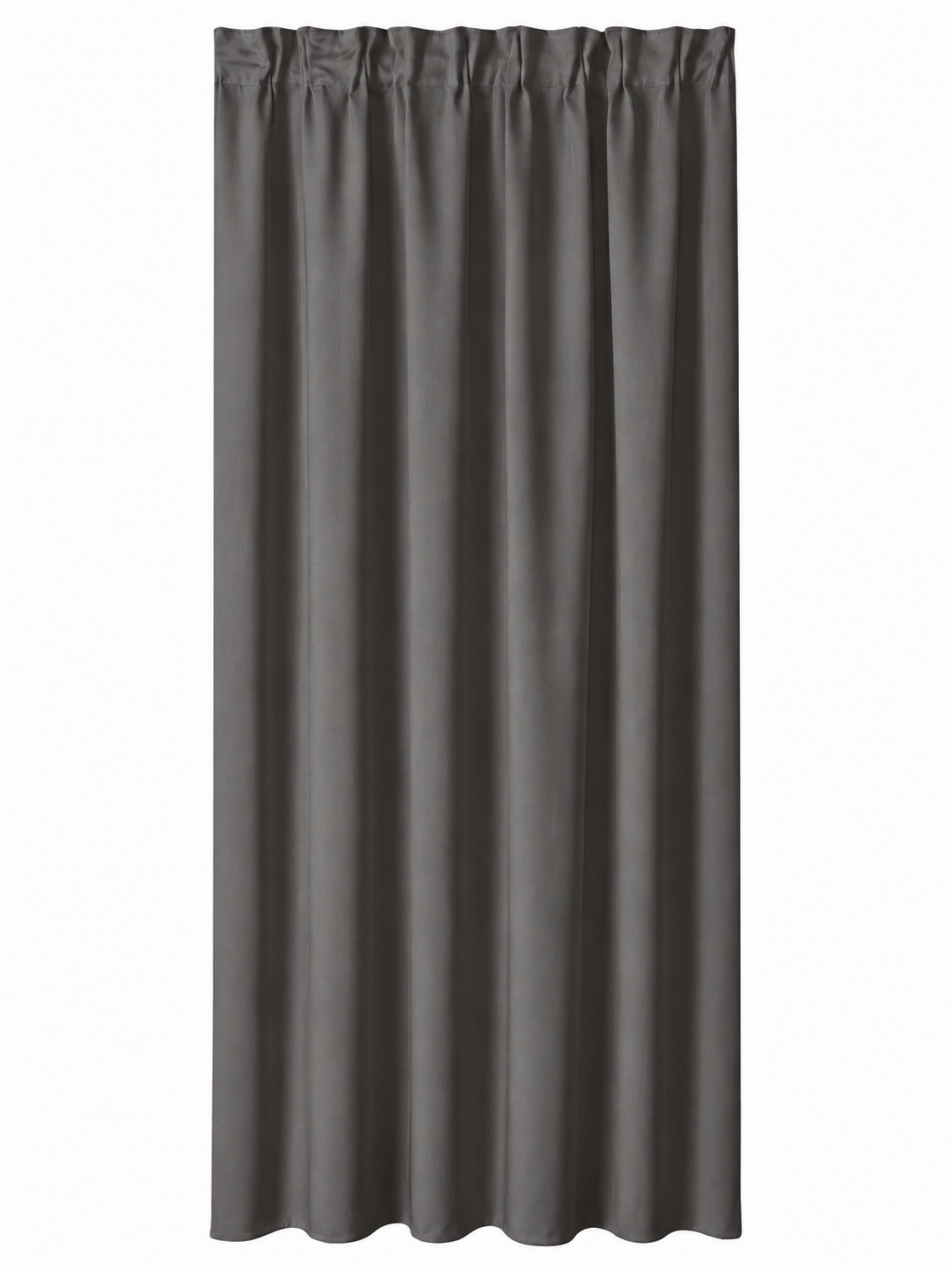 ZATEMŇOVACÍ ZÁVES BLACKOUT - antracitová, Basics, textil (135/245cm)