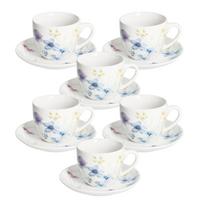 Teetassenset Florenne 12--teilig. Keramik Multicolor - Multicolor, Basics, Keramik - Tognana