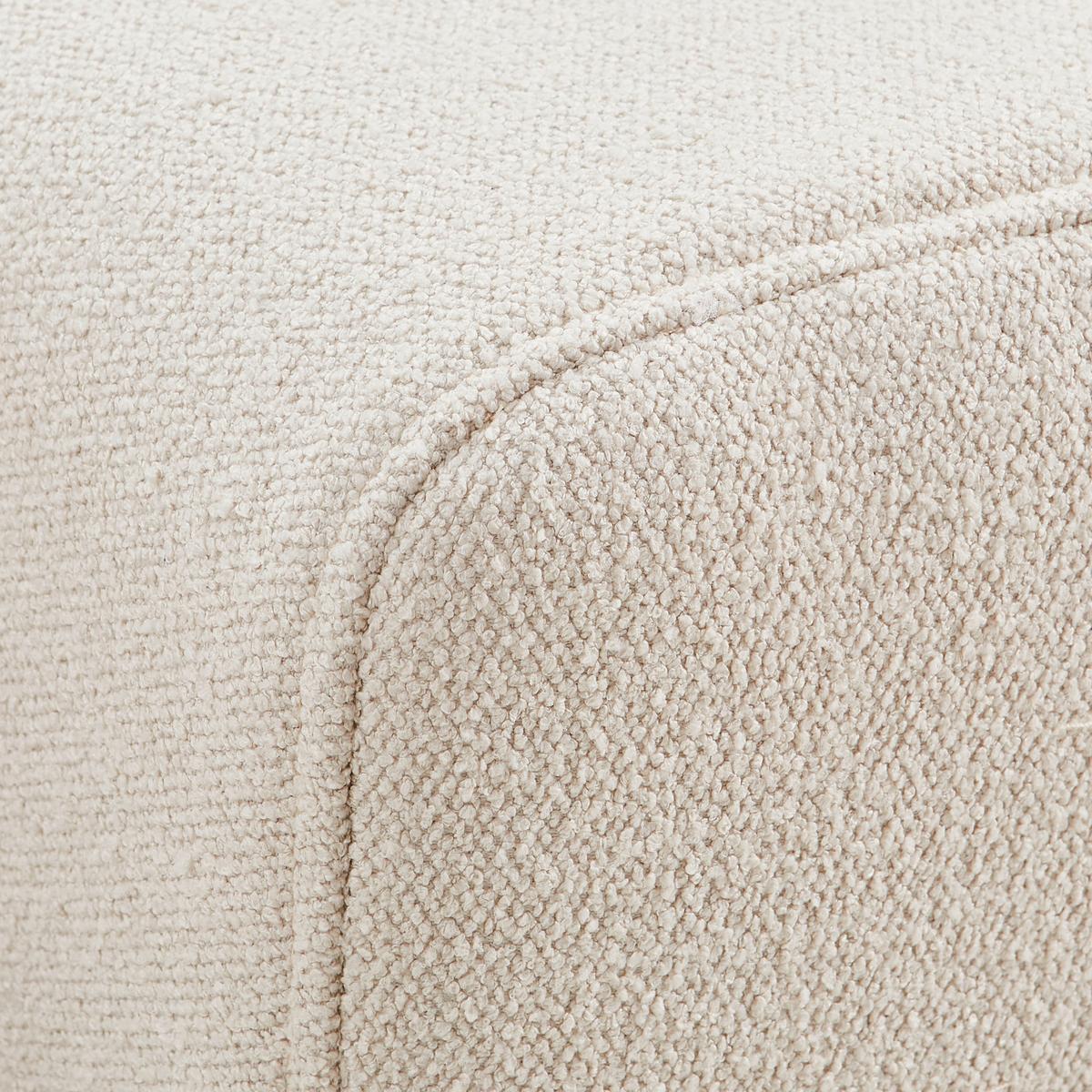 Sedací souprava BELLISSIMO, pravá, krémová - krémová/barvy wenge, Konvenční, dřevo/textil (342/169cm) - MID.YOU