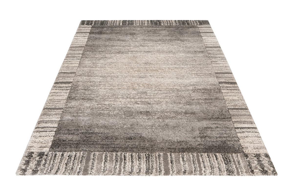 Hochflorteppich My Canyon 970 - Grau, Design, Textil (120/170cm) - Obsession
