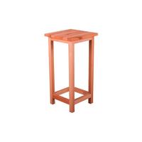 Gartenhocker Marco Echtholz Kernbuche Wetterfest - Kernbuche, Basics, Holz (30/60/30cm) - Gardenson