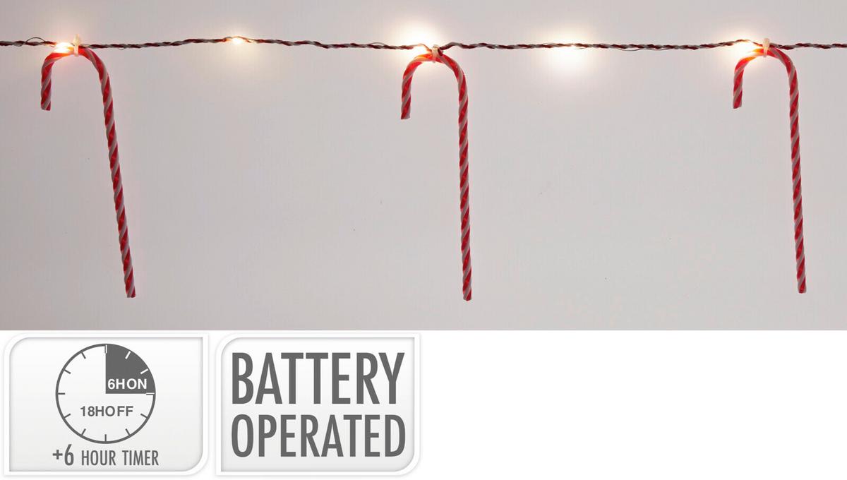 Led Díszlámpa Xx8450130 - piros, Basics, műanyag (8/4/18null)