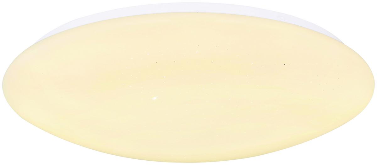 Led-deckenleuchte Leo - Weiß, Basics, Kunststoff/Metall (26/6cm) - Luca Bessoni