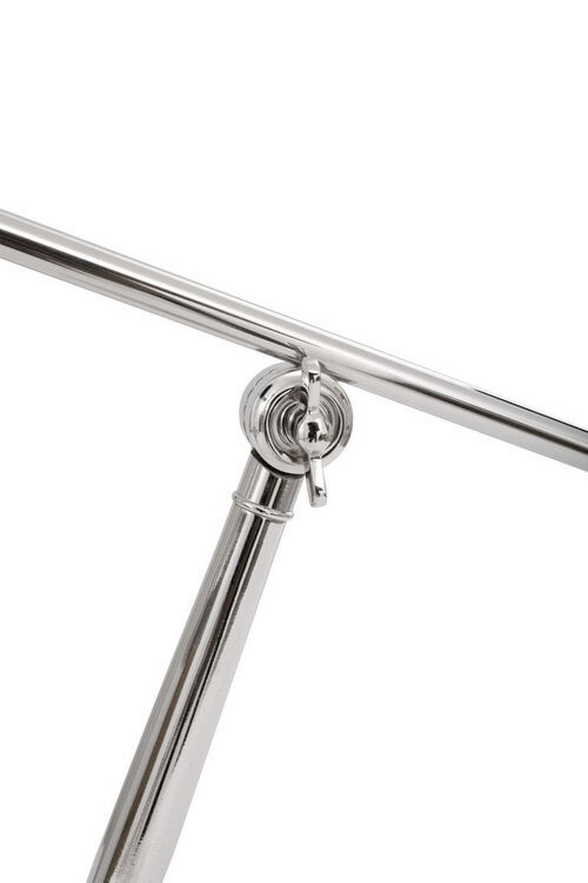 Tischlampe Cosima Silberfarben - Trend (16/50cm) - Kayoom