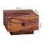 Nachtkästchen Mumbai B: ca. 40 cm - Sheeshamfarben, MODERN, Holz (40/25/40cm) - Carryhome Nachtkästchen Mumbai B: ca. 40 cm - Sheeshamfarben, MODERN, Holz (40/25/40cm) - Carryhome
