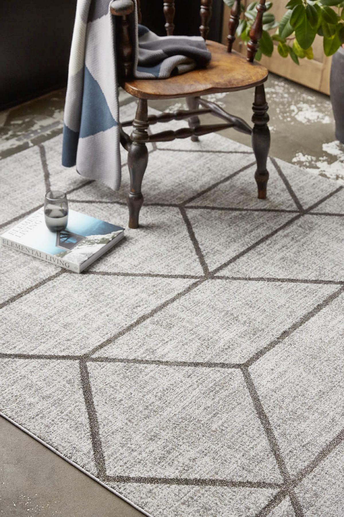 Webteppich Bossa Lounge Taupe/beige 200x290 Cm - Taupe/Beige, Design, Textil (200/290cm) - WECON HOME