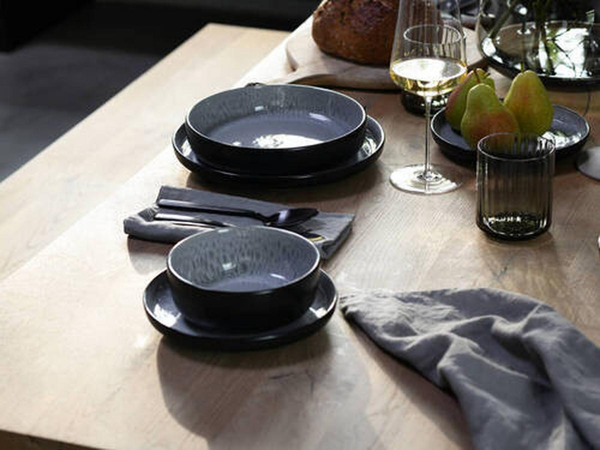 Müslischalenset 21523 Nordic Fjord Frost - Hellgrau, Trend, Keramik - Creatable