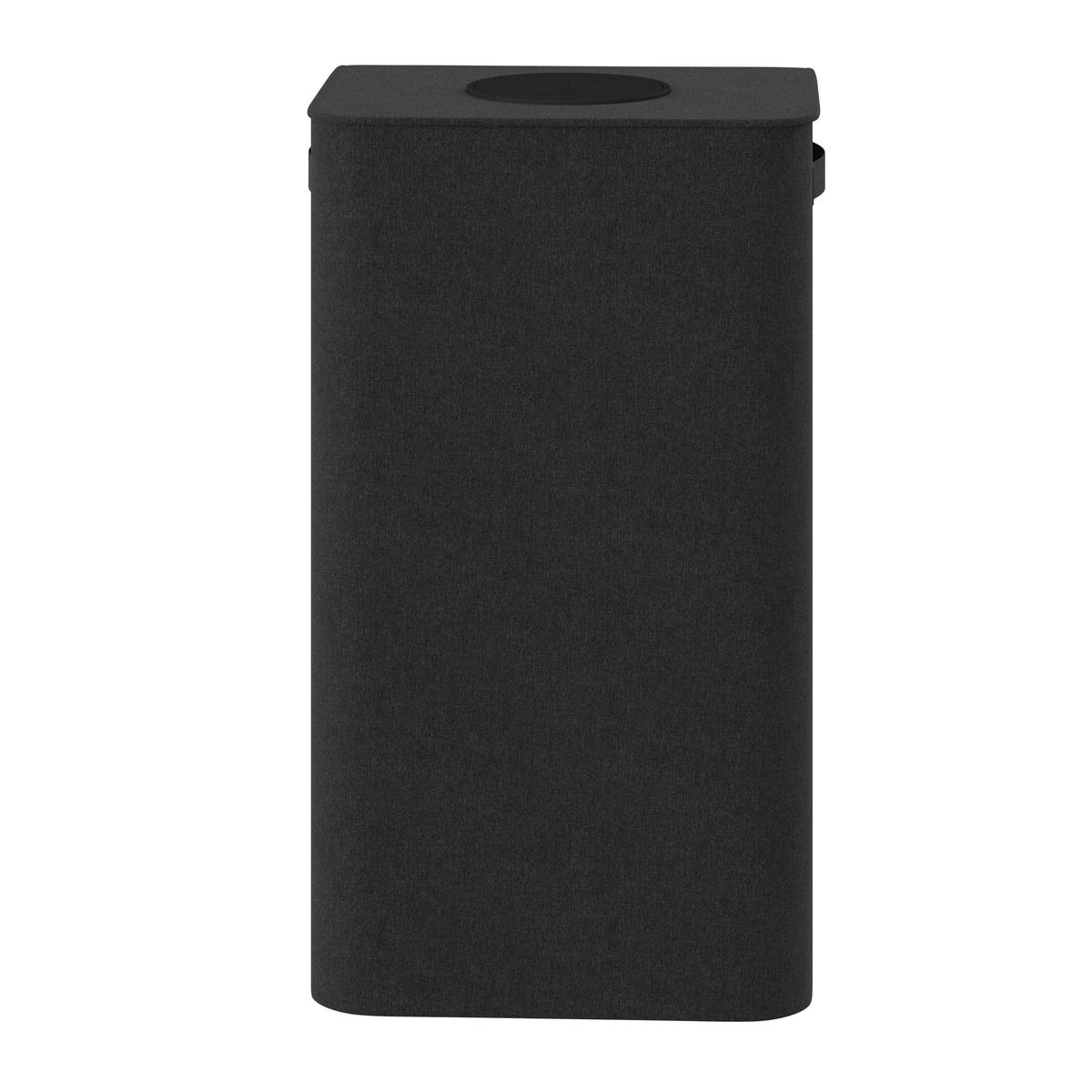 Sammelbehälter Pfand - Schwarz, MODERN, Textil (41/33/74cm) - Homezone