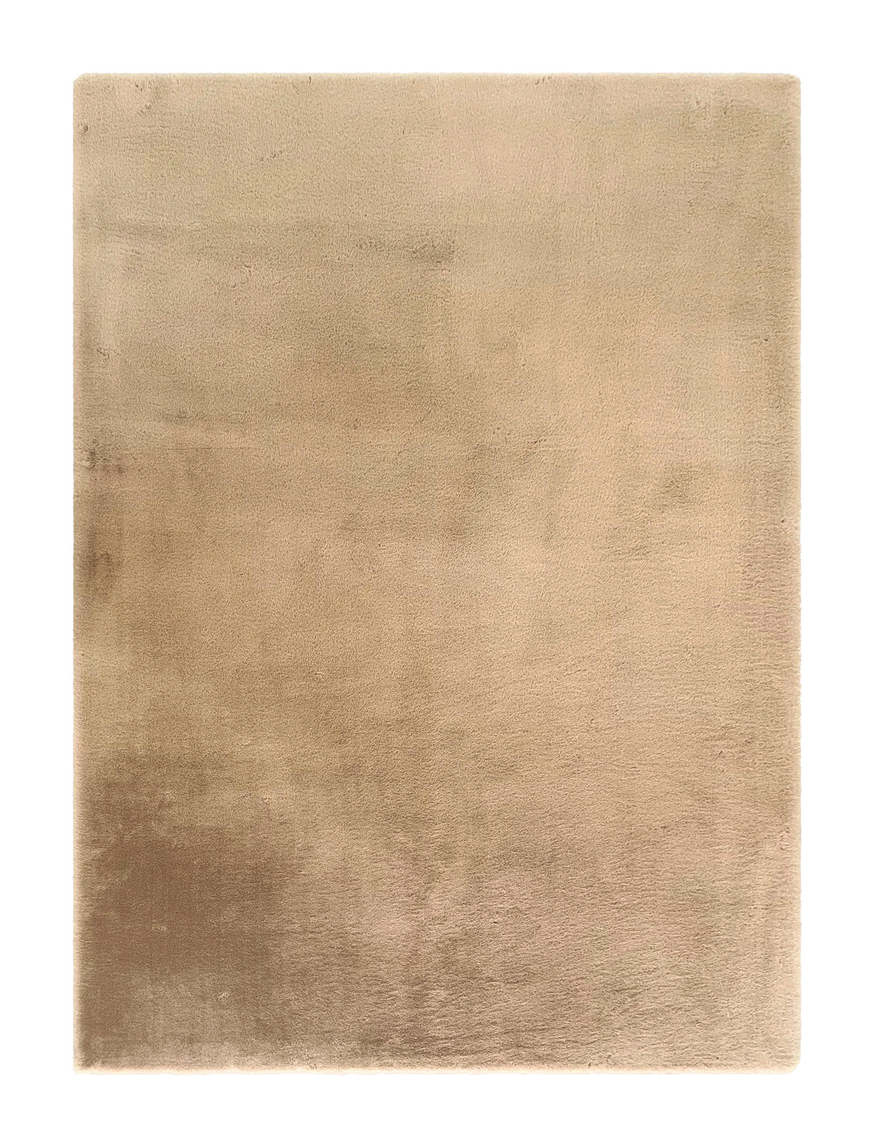 Fellteppich Margarete - Sandfarben, Textil (160/220cm) - Luca Bessoni