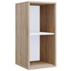 Aktenregal Lona Eiche Dekor B: 35 Cm - Buchefarben/Sonoma Eiche, MODERN, Holzwerkstoff (35/74/37cm) - MID.YOU
