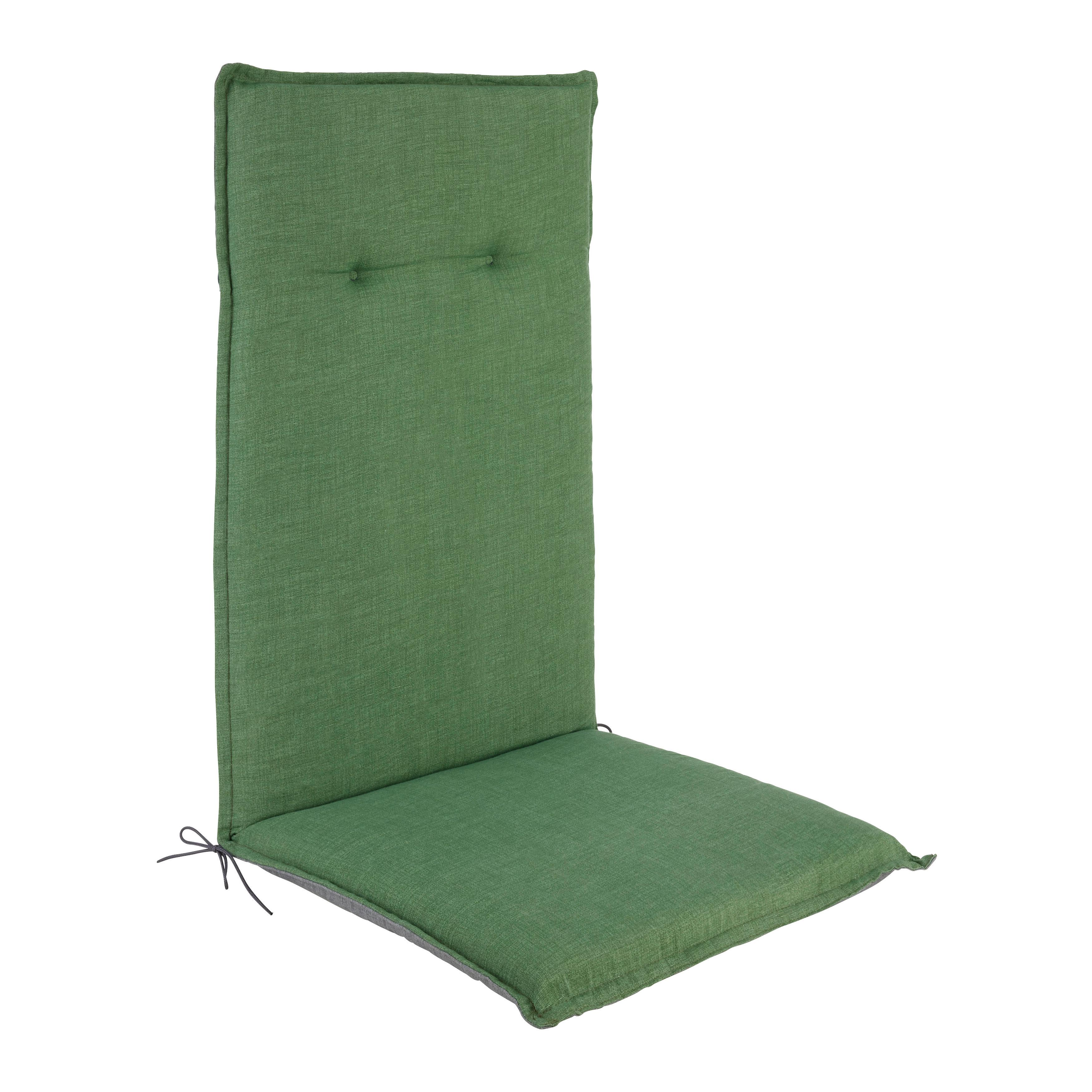 PODUŠKA NA KRESLO GENF 2 - lesná zelená, Basics, textil (120/48/5cm) - Mömax