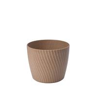 Obal na květináč MIRA ECO - přírodní barvy, Konvenční, plast (12,8/10,7cm) - Mömax