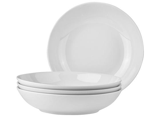 Talíř Na Polévku 4 Ks Set, 'billy' - bílá, Moderní, keramika (20,5cm) - Mömax modern living Talíř Na Polévku 4 Ks Set, 'billy' - bílá, Moderní, keramika (20,5cm) - Mömax modern living