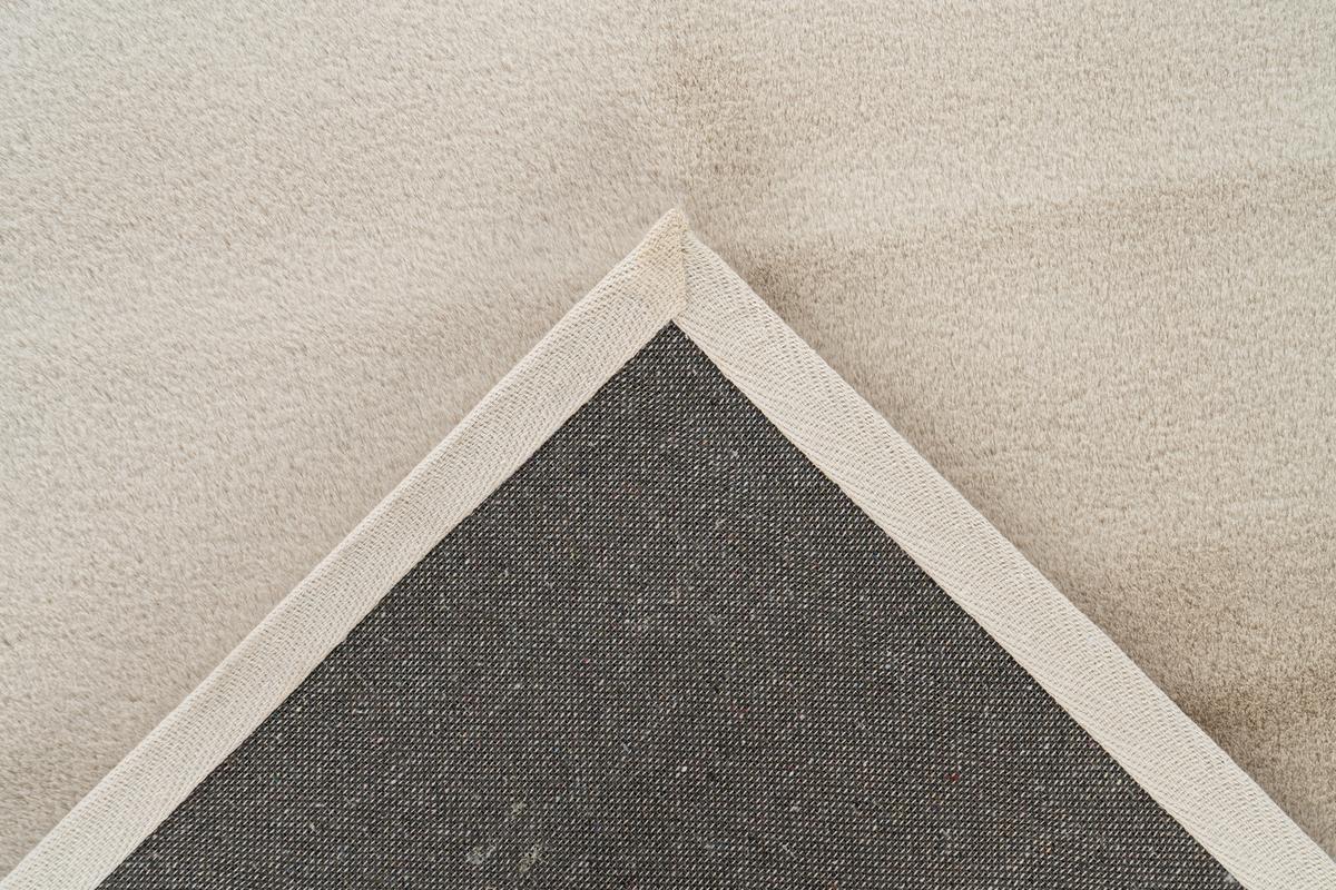 Teppich Rabbit Prime Silberfarben/Beige, 80x150cm - Beige/Silberfarben, KONVENTIONELL, Textil (80/150cm)