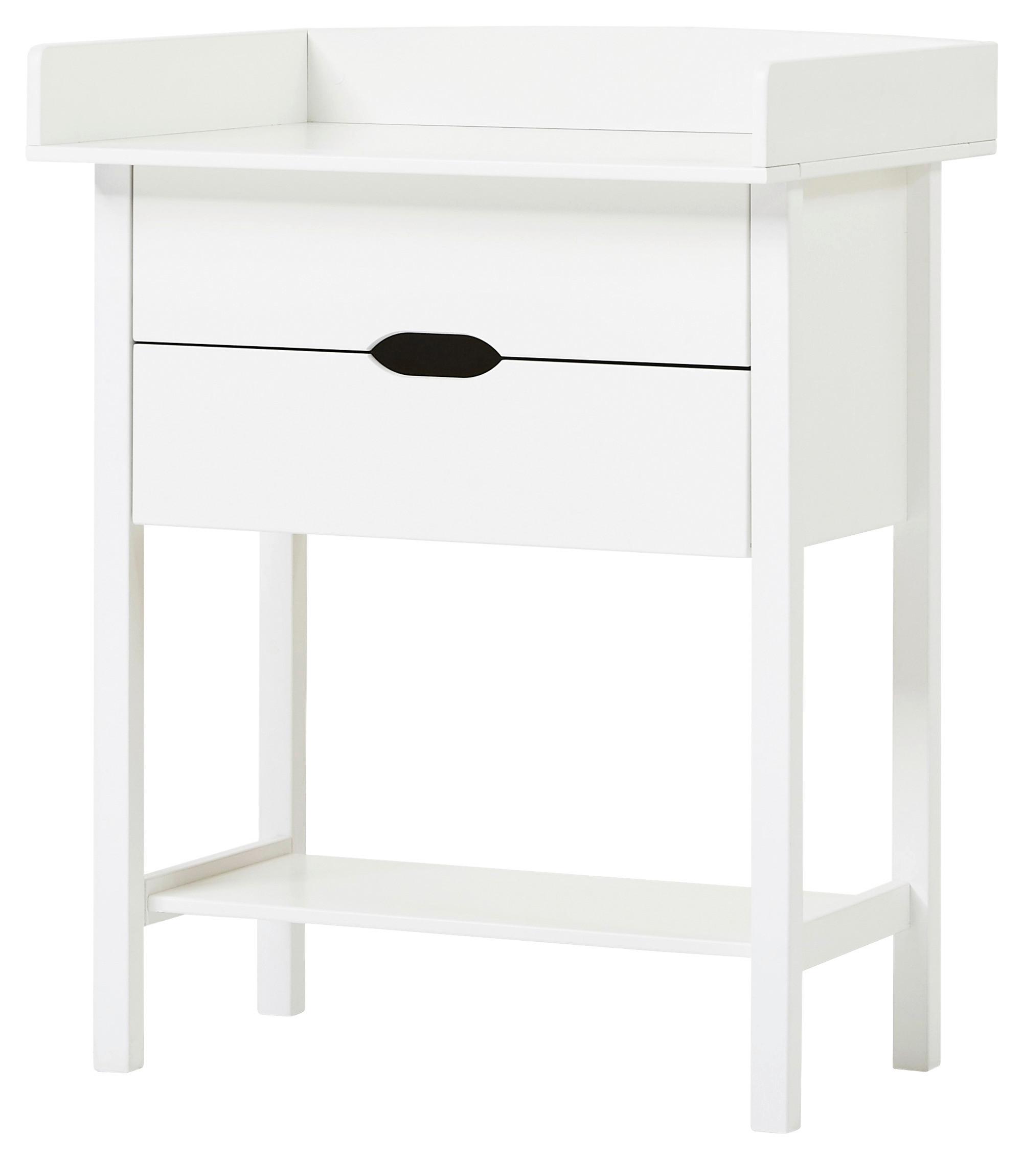 Wickelkommode Isabella weiß, B: 79 cm - Weiß, MODERN, Holz/Holzwerkstoff (79/103,5/68cm) - MID.YOU