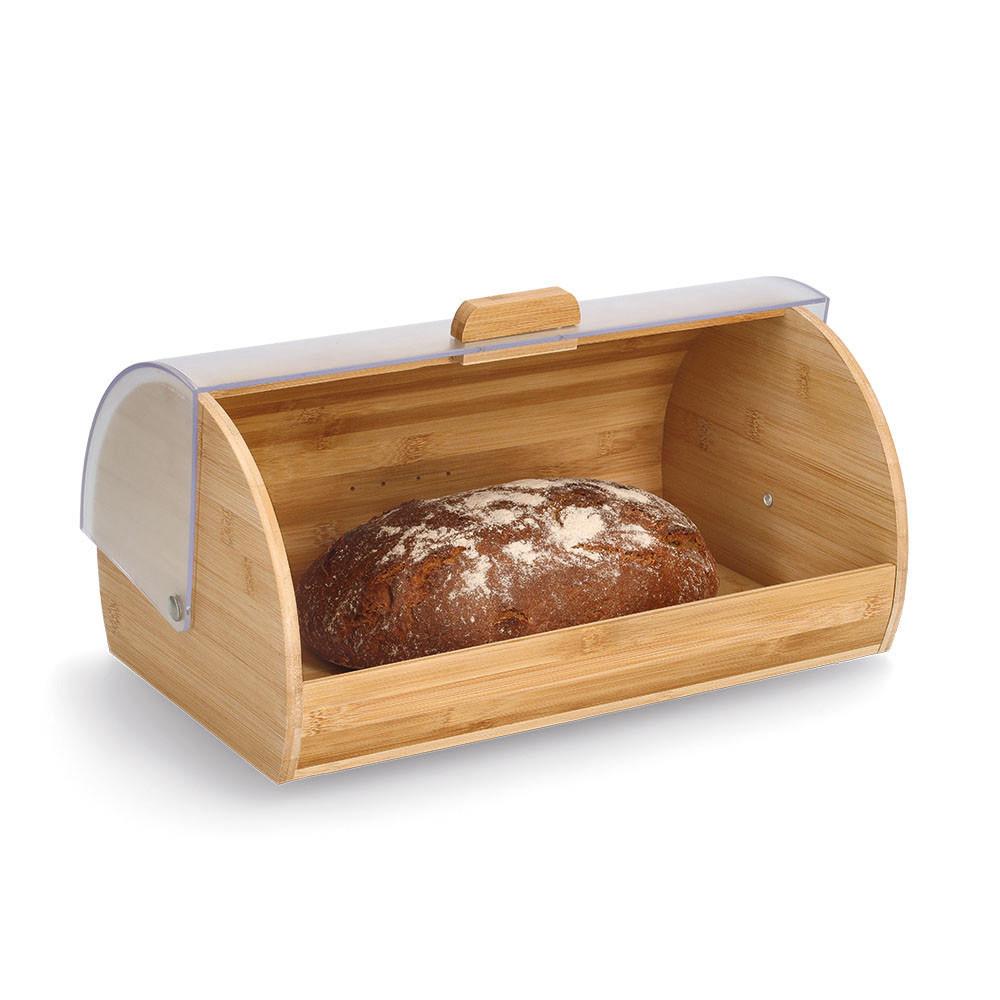 Brotkasten Transparent B: 39 Cm - Transparent, Basics, Holz/Kunststoff (39/27/19cm) - Zeller Present