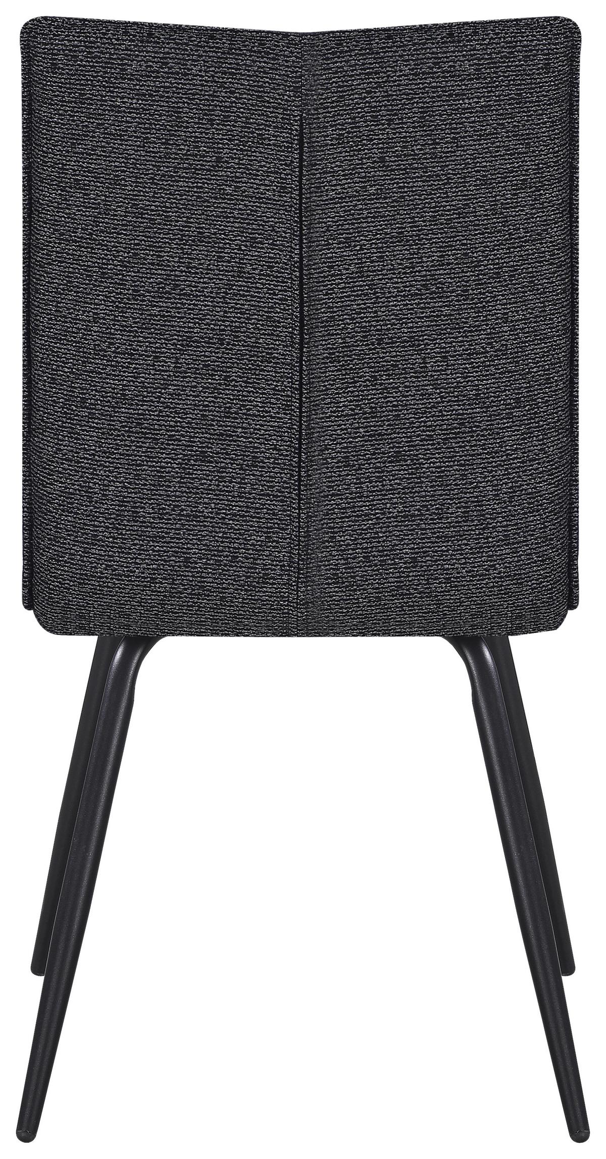 ŽIDLE NOVA - šedá/černá, Moderní, kov/textil (47/88/63cm) - Premium Living