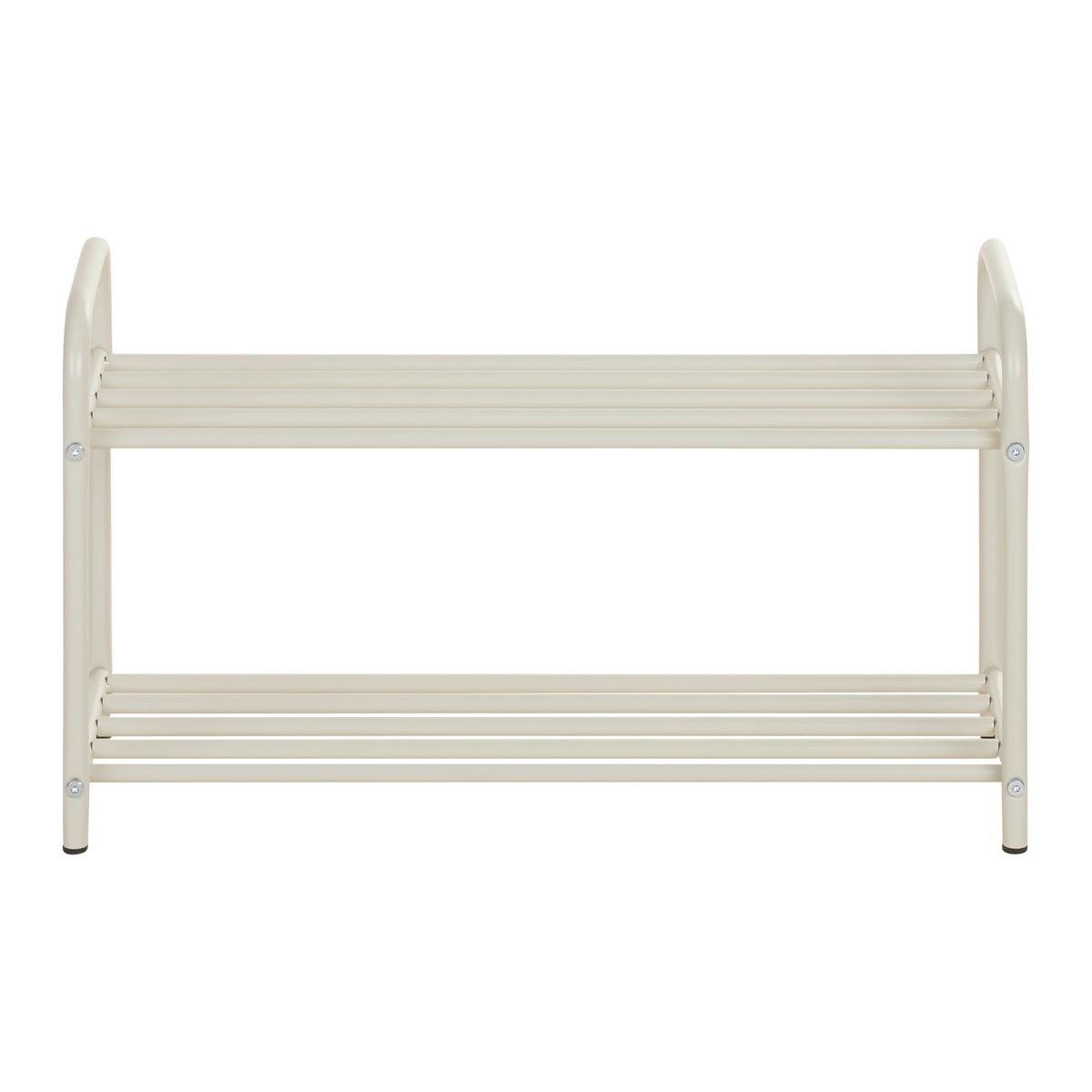 REGÁL NA TOPÁNKY MAX -EXKLUSIV- - čierna/kašmírová, Modern, kov/plast (60/34/23cm) - Mömax