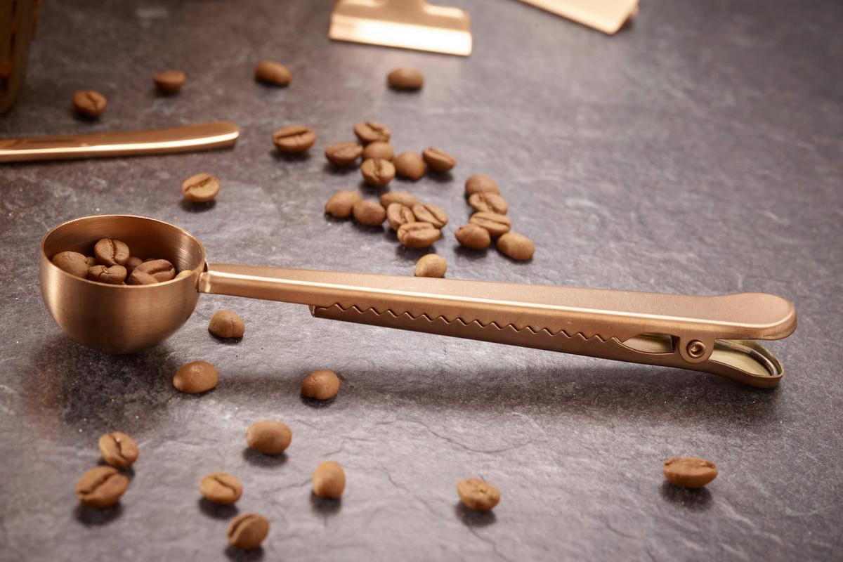 Kaffeeset Cosme - Kupferfarben, Basics, Metall - Echtwerk