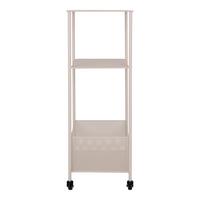 Allzweckwagen Torres Beige B: 35 cm - Beige, Design, Metall (35/106/35cm)