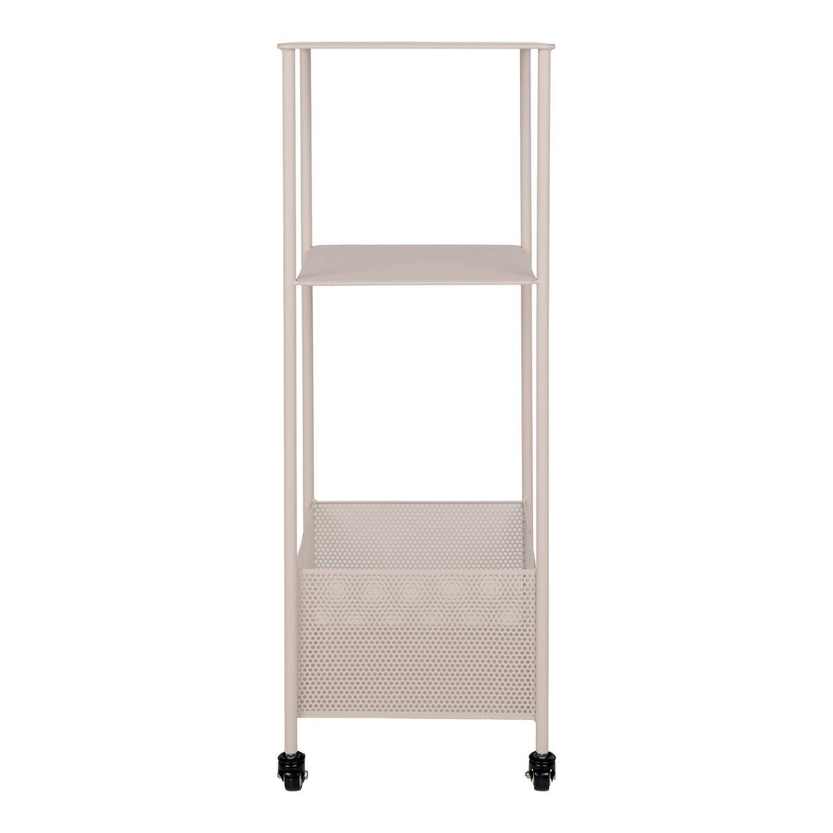 Allzweckwagen Torres Beige B: 35 cm - Beige, Design, Metall (35/106/35cm)