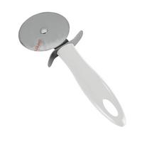 Pizzaschneider Mathis Weiss D/L: ca. 7,4/19 cm - Edelstahlfarben, Basics, Metall (7,4/19/1,8cm) - Metaltex