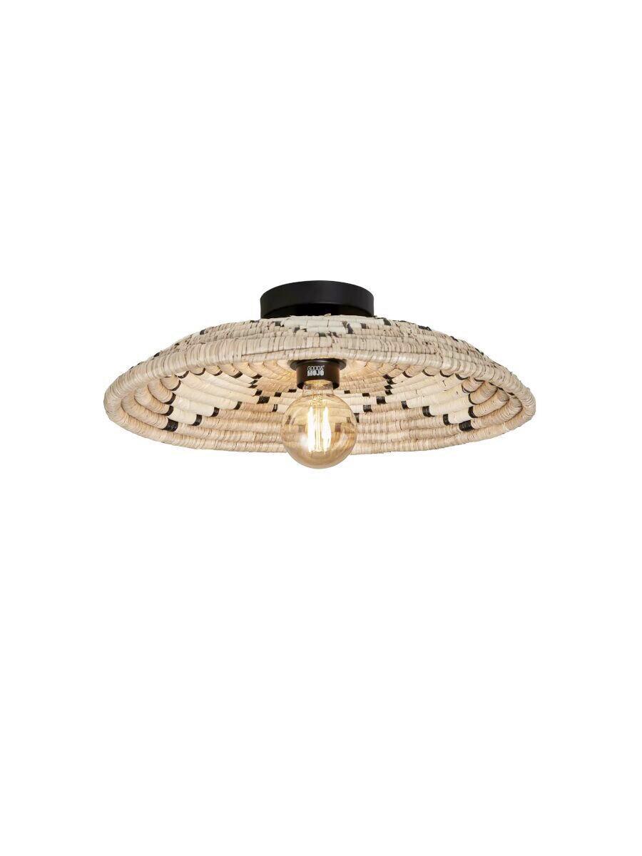 DECKENLEUCHTE ANDC051NW - Multicolor, MODERN, Naturmaterialien (45/8cm) - Good & Mojo