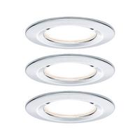 Deckenleuchte 3er-Set Ø 7,8 cm, dimmbar, rund - Basics (7,8/7,8/7,5cm) - Paulmann