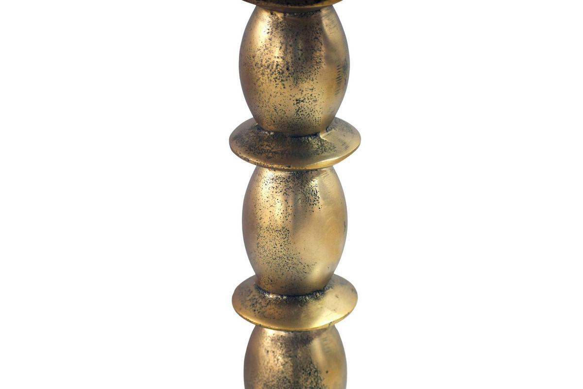 BEISTELLTISCH Goldfarben L: 40cm - Goldfarben, Design, Metall (40/40/56cm) - Livetastic