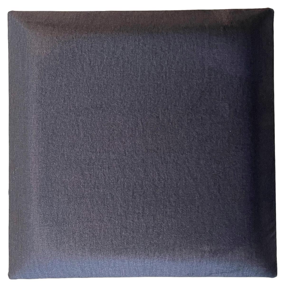 čalouněný panel 2ks, 30x30cm čtverec, antracitová - antracitová, Basics, textil (30/30/4cm) - MID.YOU