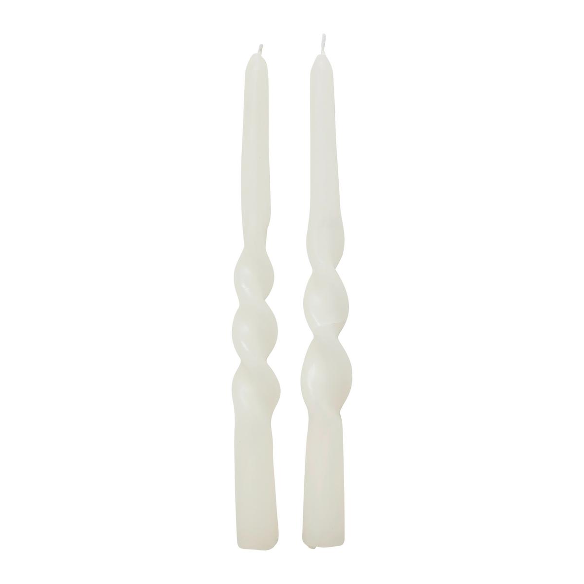 DLOUHÁ SVÍČKA CARINA - bílá, Moderní, přírodní materiály (2,5/23cm) - Modern Living
