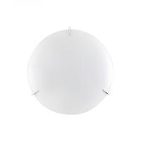 Deckenleuchte 1005/Plp - Weiß, KONVENTIONELL, Glas/Metall (30/30/8cm)