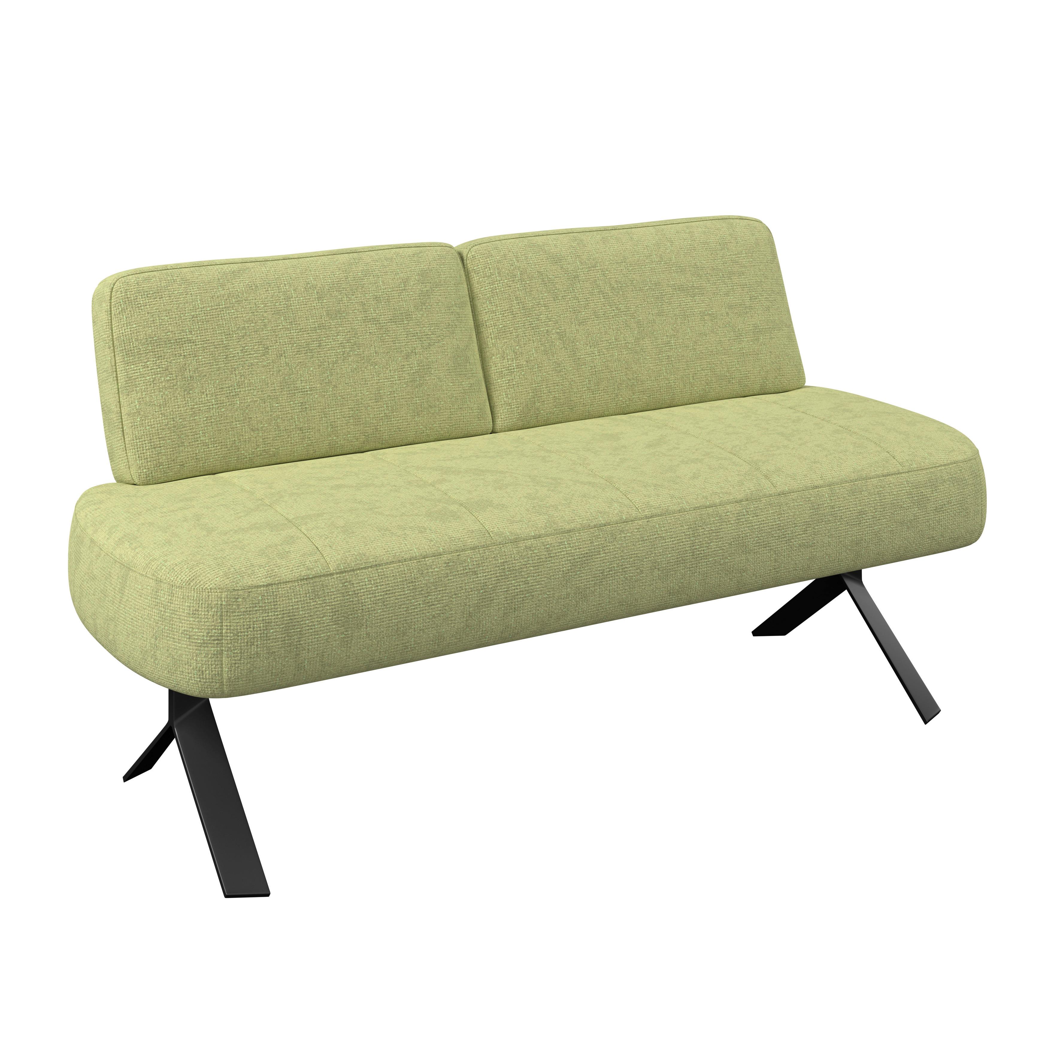 Sitzbank olivgrün/Metallbeine Ulmo B: 162 cm