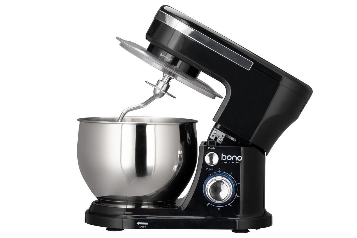Konyhai Robotgép Yasmin - nemesacélszínű/fekete, Konventionell, műanyag/fém (36/22,3/29cm) - Bono
