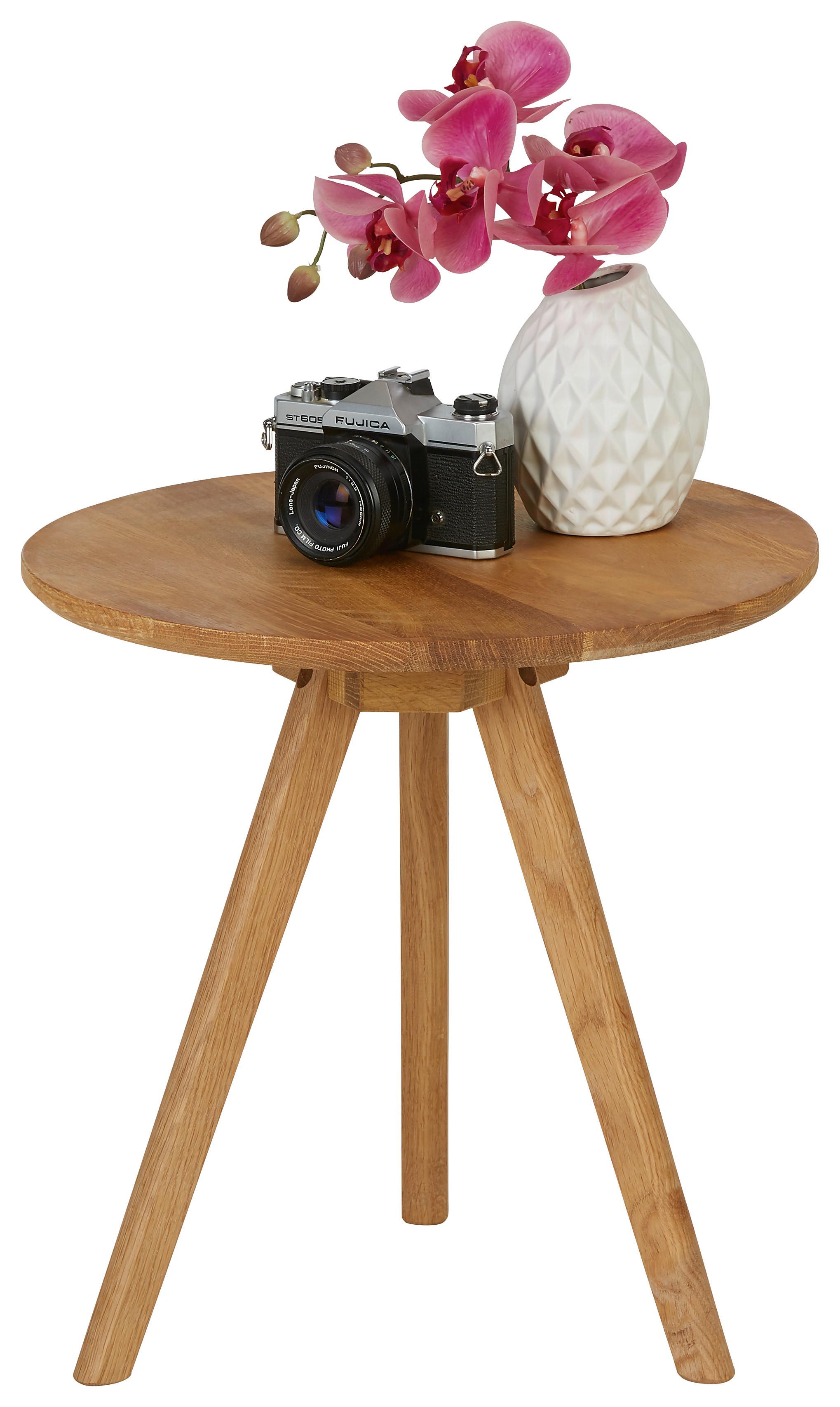 PRÍRUČNÝ STOLÍK SIEGEN - Konventionell, drevo (40/40cm) - Zandiara