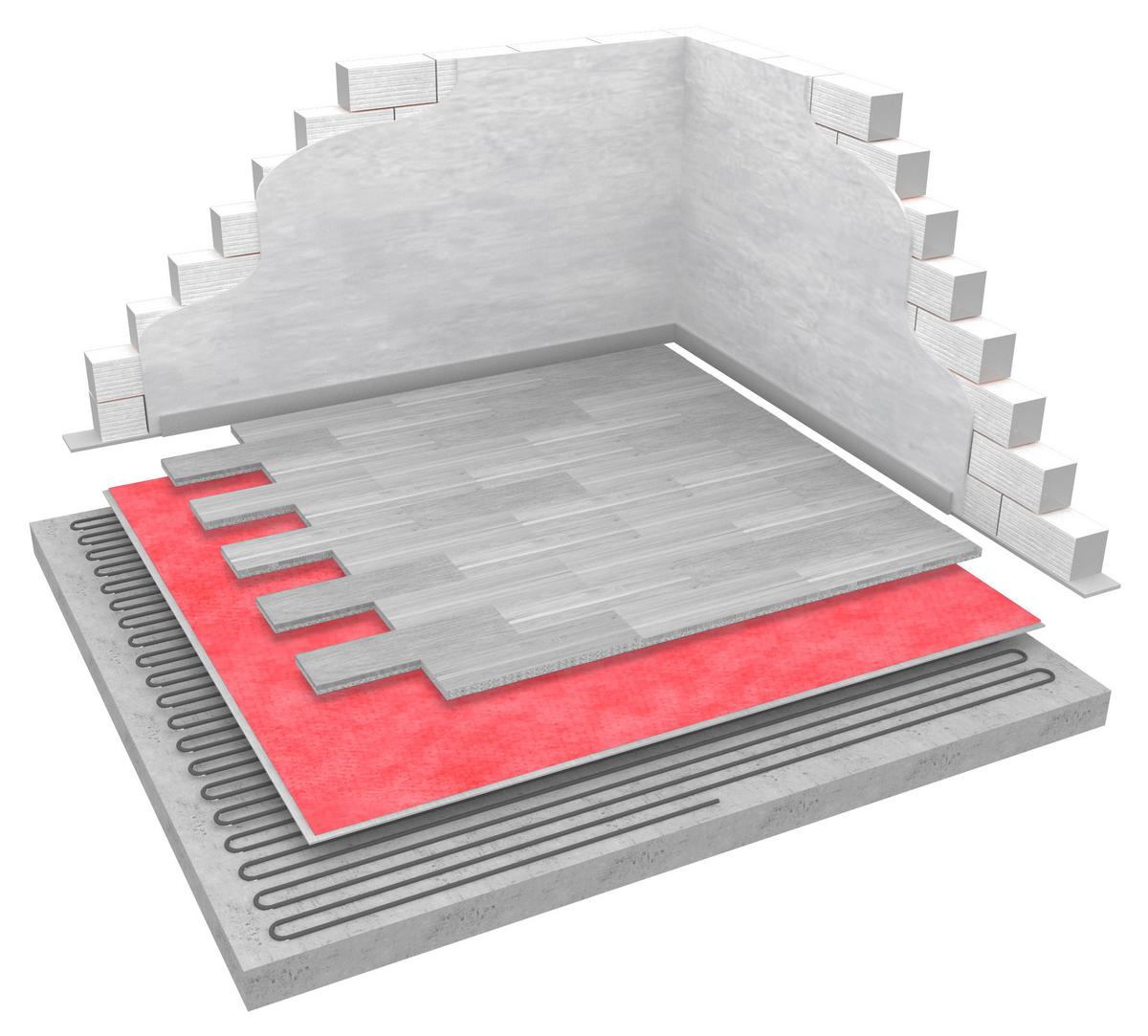 Unterlagsmatte Dbcover Tritschall U-Matte - Basics, Kunststoff (1000/100/0,15cm)