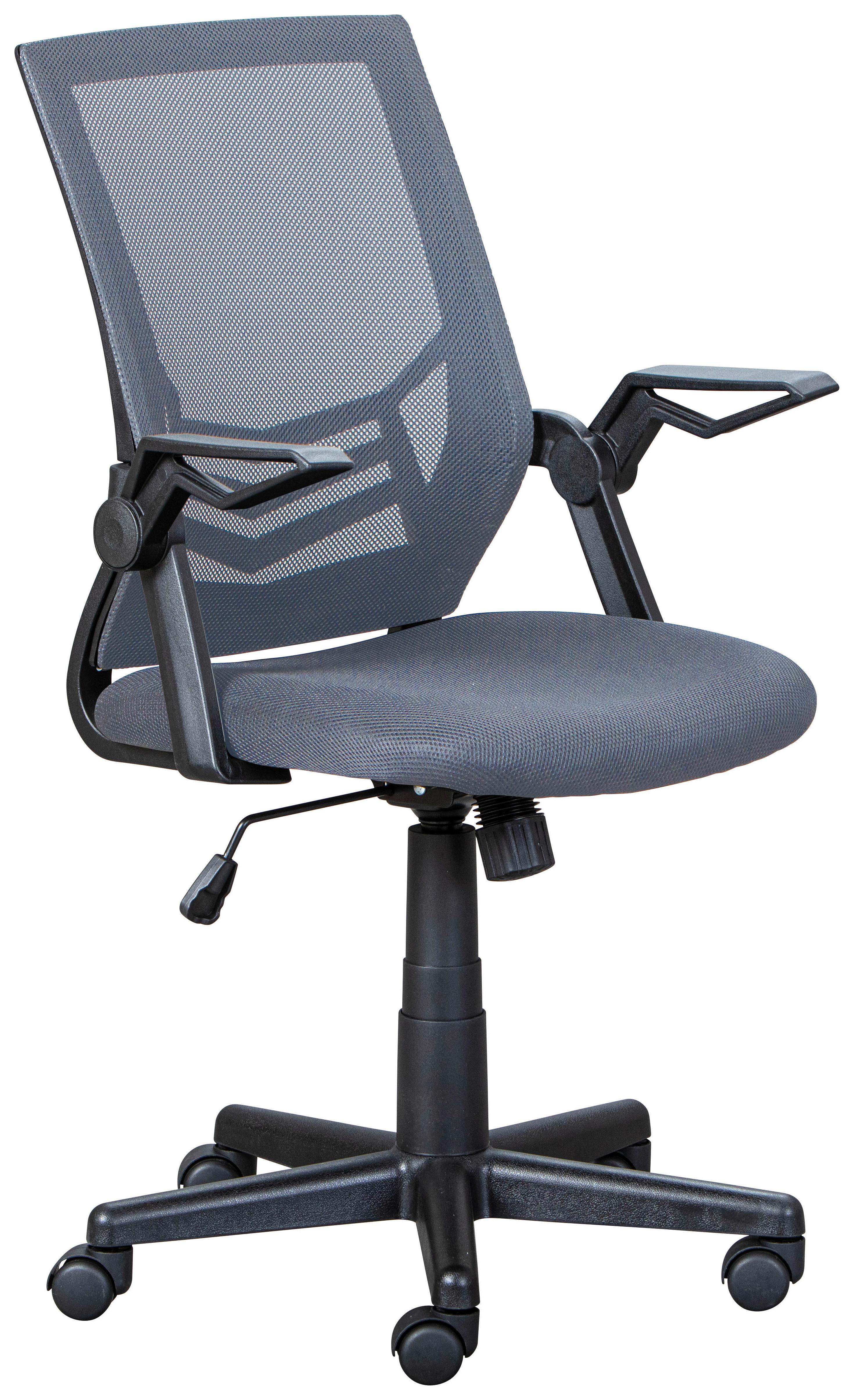 Topstar New S'move Black-Edition Bürostuhl – Mit 3D-Sitness-Technologie, Netzrücken, Verstellbaren Armlehnen